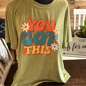 Extra large you got this T-shirt